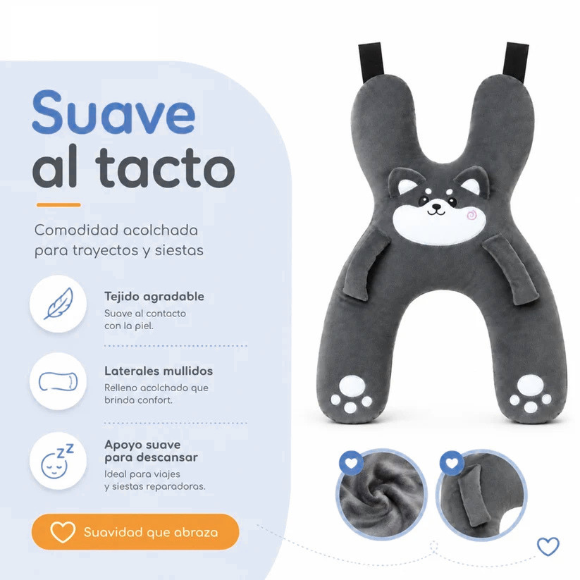 Almohada ergonómica NUBBIAJE™
