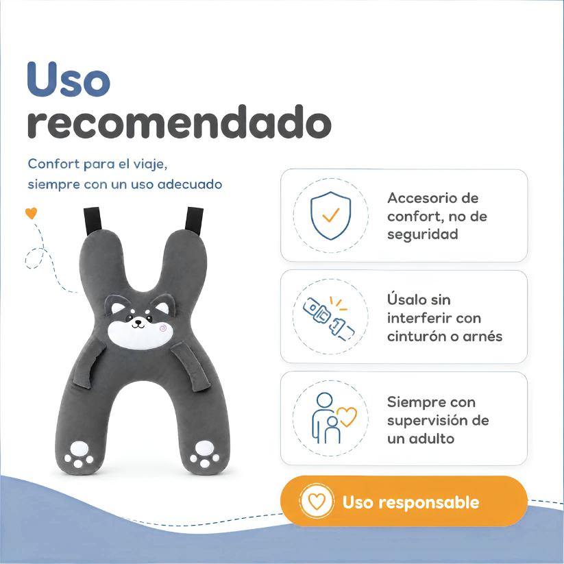 Almohada ergonómica NUBBIAJE™