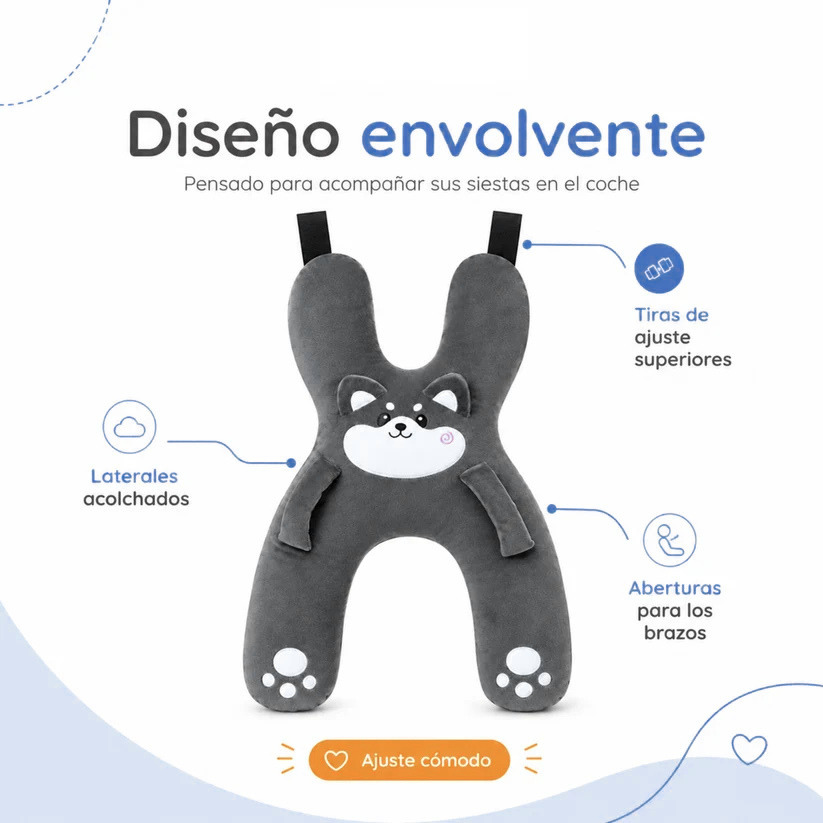 Almohada ergonómica NUBBIAJE™